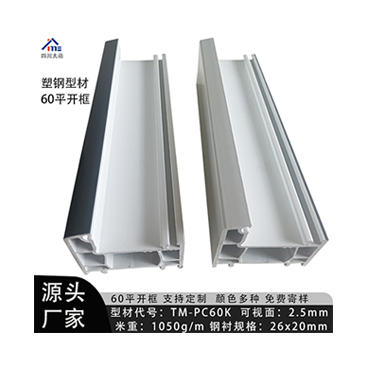 塑钢型材60平开框4